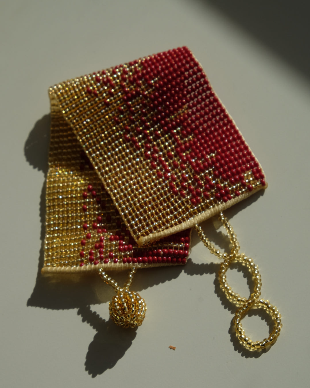 Brazalete Lena | Burgundy