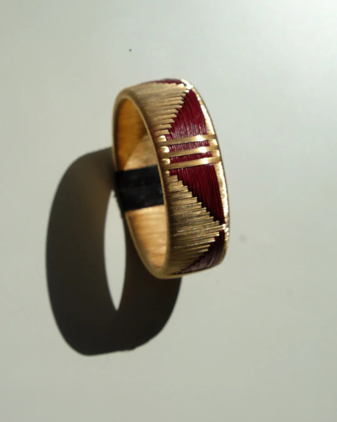 Pulsera Lorenza 2.0 | Dorado & Burdeos