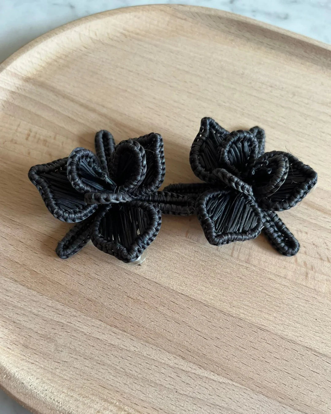 Aros Orquídea | Negro