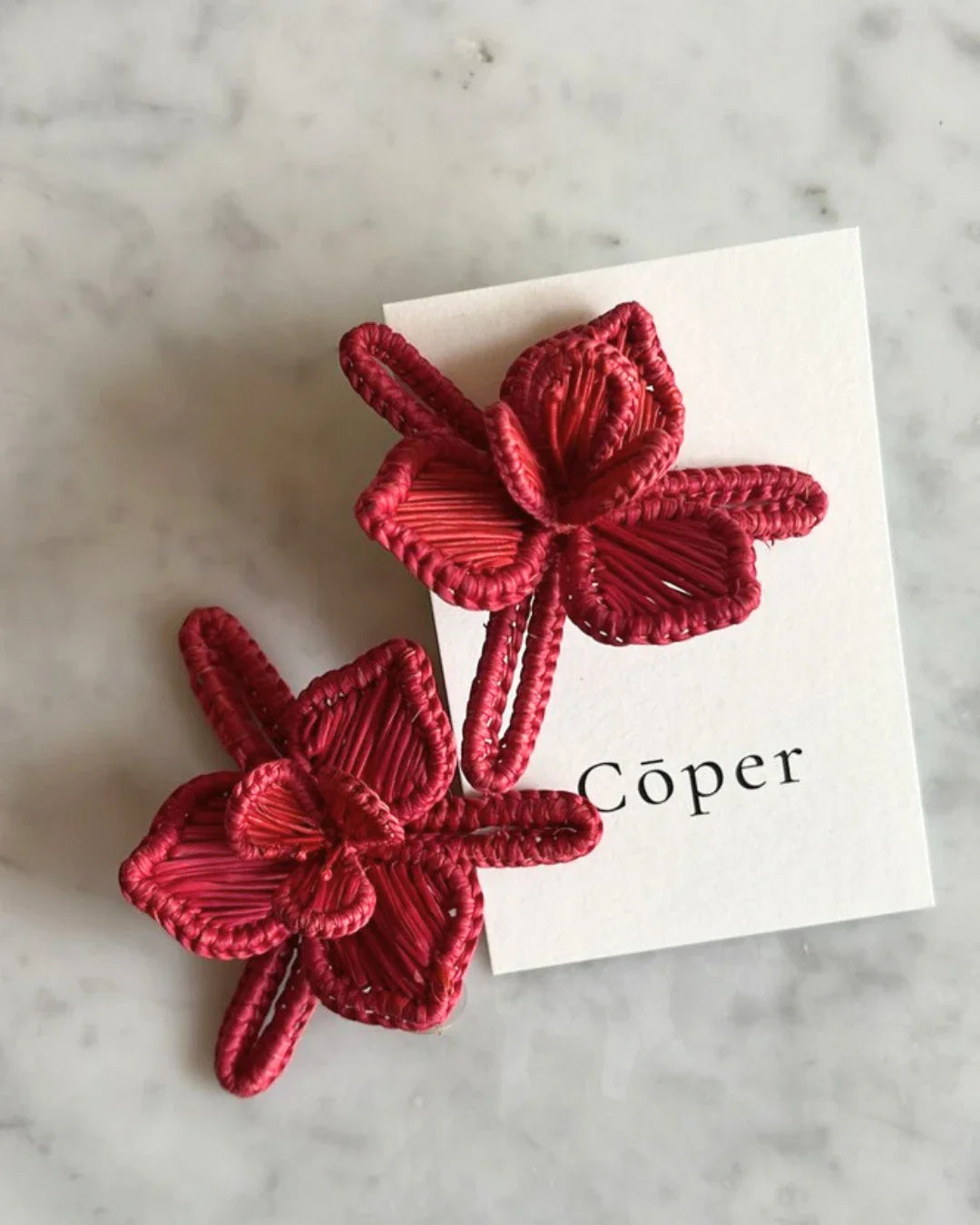 Aros Orquídea | Rojo