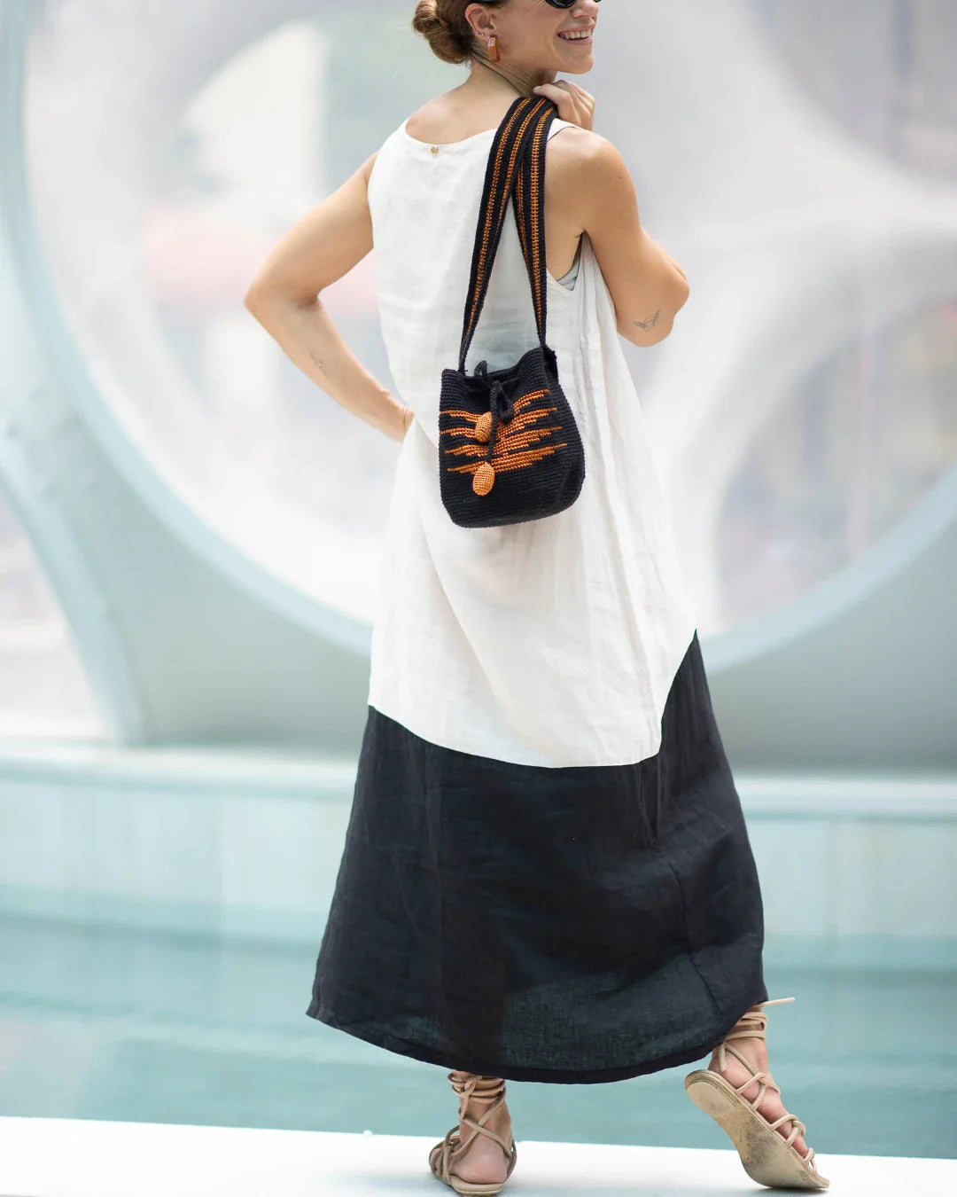 Bolso Bucket Sari | Negro