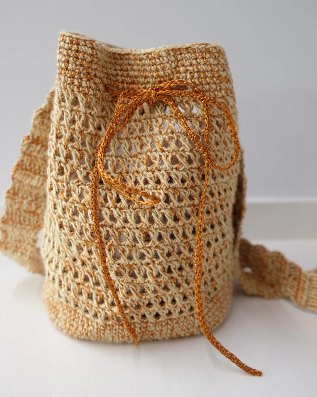 Alba Bucket Bag | Beige