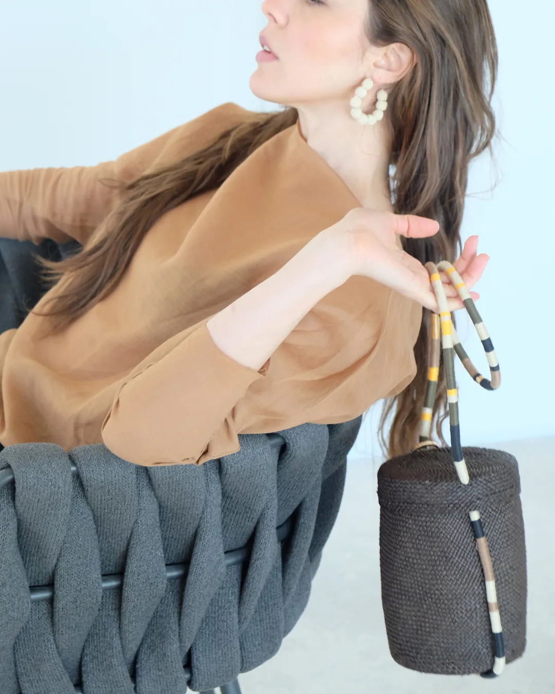 Bolso Cora | Negro & Mostaza