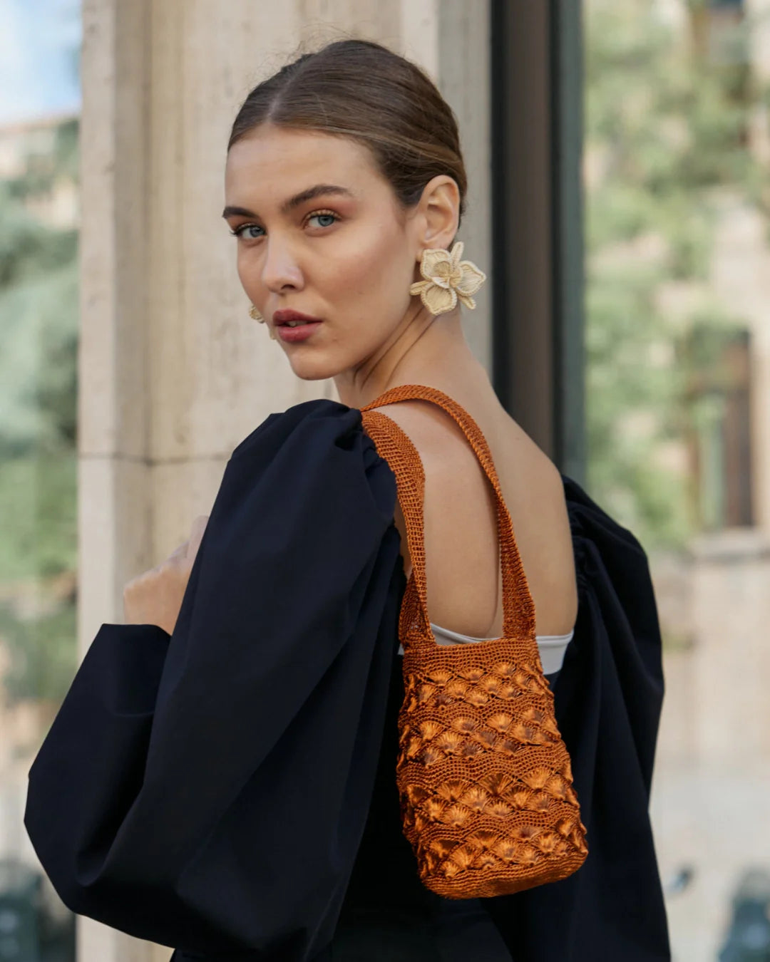 Aros Orquídea | Beige