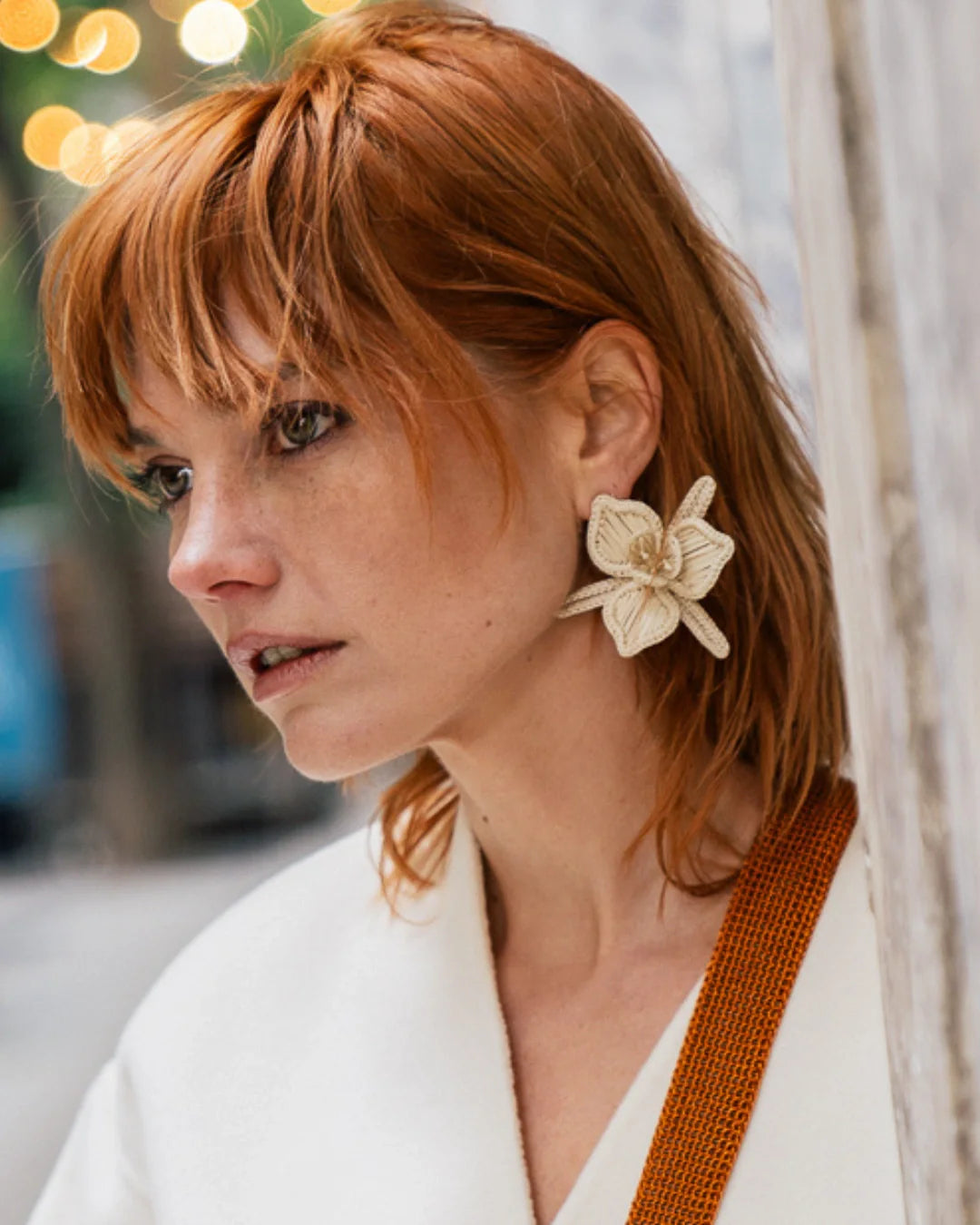 Aros Orquídea | Beige